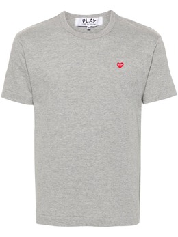 Comme Des Garçons Play: Хлопковая футболка  Heart