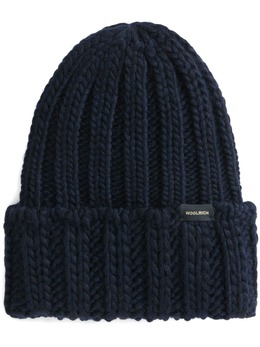 Woolrich: Синяя шапка 