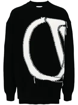 Off-White: Свитер из шерсти 