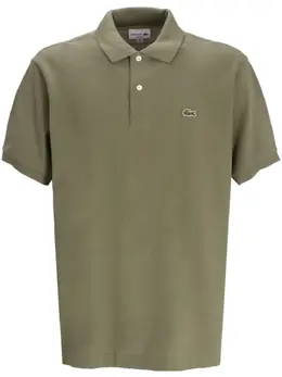Lacoste: Зелёное поло 