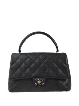 CHANEL Pre-Owned: Чёрная сумка 