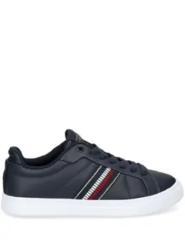 Tommy Hilfiger: Голубые кроссовки 