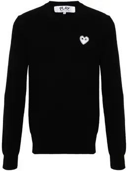Comme Des Garçons Play: Свитер  Heart из шерсти