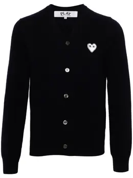 Comme Des Garçons Play: Кардиган  Heart из шерсти