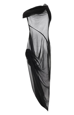 Rick Owens Lilies: Платье с разрезом 