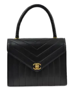 CHANEL Pre-Owned: Чёрная сумка 