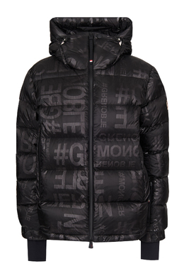 MONCLER: Чёрная куртка 