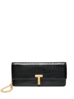 TOM FORD: Чёрный клатч 