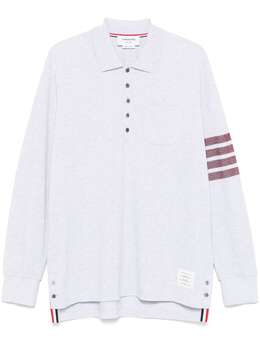 Thom Browne: Поло  4-Bar в полоску
