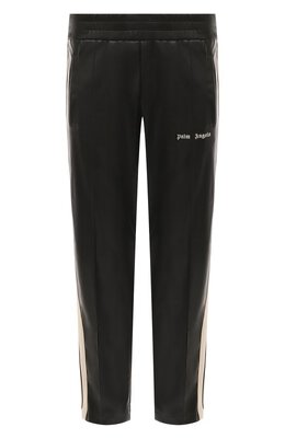 Palm Angels: Брюки из экокожи 