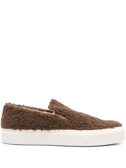 Common Projects: Коричневые мокасины 
