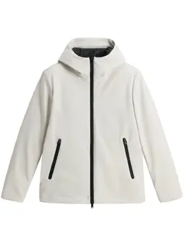 Woolrich: Белая куртка  Pacific Soft