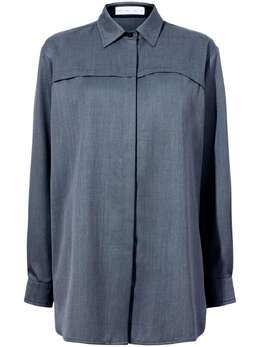 Proenza Schouler White Label: Рубашка из шерсти 