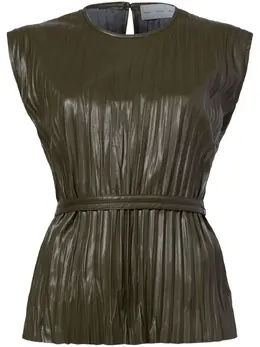 Proenza Schouler White Label: Зелёный топ 