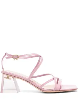 Gianvito Rossi: Розовые сандалии 