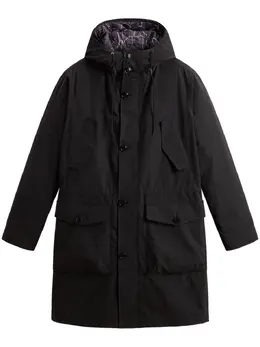 Woolrich: Чёрный пуховик 
