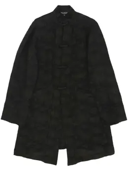Comme Des Garçons Pre-Owned: Жаккардовое пальто 