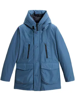 Woolrich: Голубой пуховик  Arctic