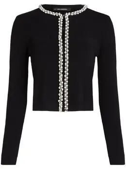 Karl Lagerfeld: Чёрный кардиган  Essential