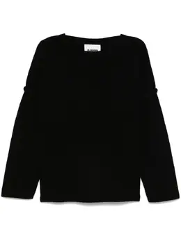 Jil Sander: Чёрный свитер 