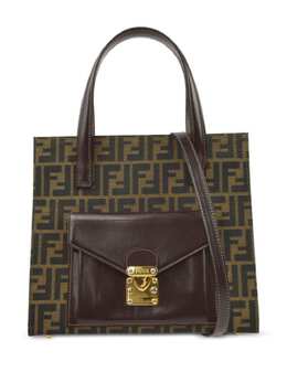 Fendi Pre-Owned: Коричневая сумка 