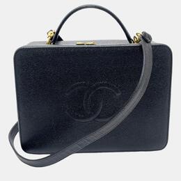 Chanel: Чёрная сумка на руку 