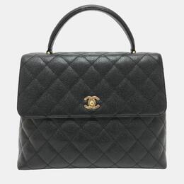 Chanel: Чёрная сумка на руку 