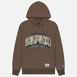 Alpha Industries: Коричневая толстовка 