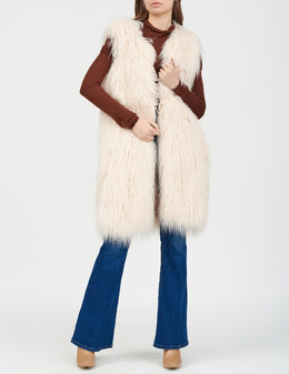 ERMANNO SCERVINO: Розовый жилет 