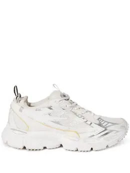 Off-White: Белые кроссовки 