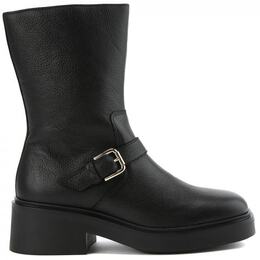 Pollini: Чёрные ботинки 