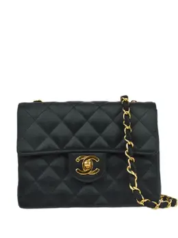 CHANEL Pre-Owned: Чёрная сумка 