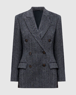 Brunello Cucinelli: Чёрный жакет 