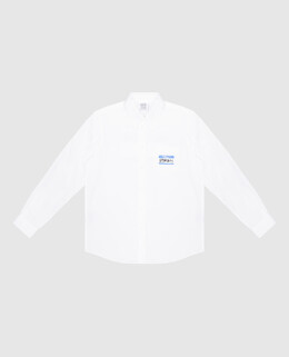 Vetements: Белая рубашка 