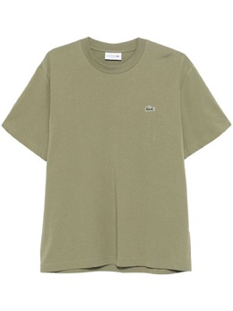 Lacoste: Зелёная футболка 