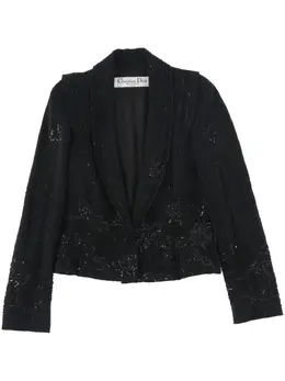 Christian Dior Pre-Owned: Чёрная куртка 