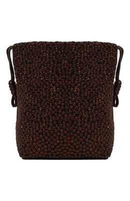 Dries Van Noten: Коричневая сумка 
