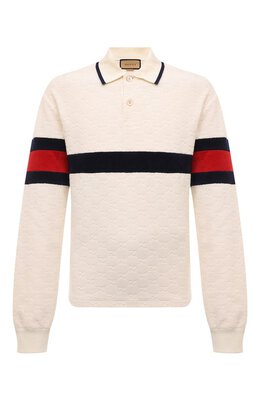 Gucci: Хлопковое поло 