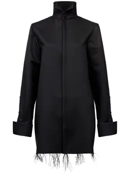 MM6 Maison Margiela: Чёрная рубашка 