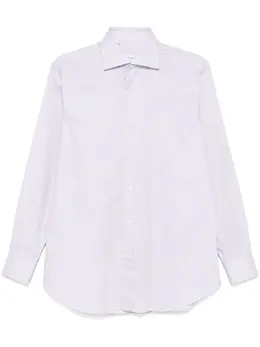 Brioni: Рубашка в полоску 