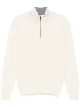 Corneliani: Белый свитер 