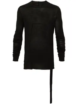 Rick Owens DRKSHDW: Чёрная футболка 