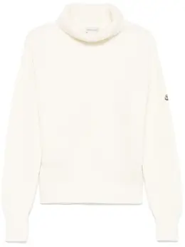 Moncler: Бежевый свитер 
