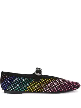Kurt Geiger London: Чёрные балетки 