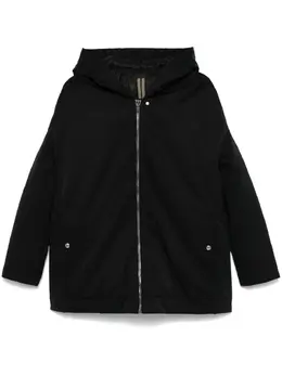 Rick Owens DRKSHDW: Пальто с капюшоном 