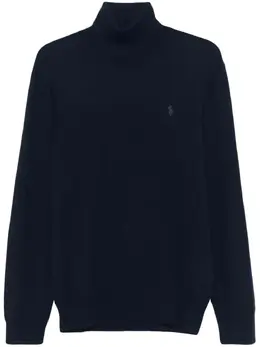 Polo Ralph Lauren: Синий свитер 