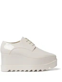 Stella McCartney: Блестящие лоферы  Elyse