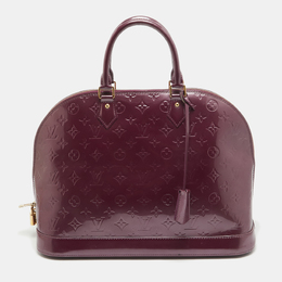 Louis Vuitton: Фиолетовая сумка 
