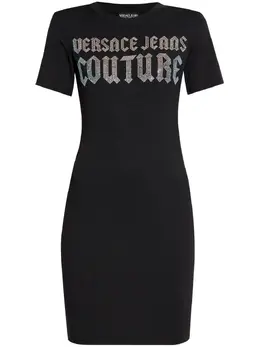 Versace Jeans Couture: Короткое платье 