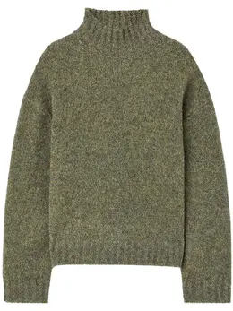 Jil Sander: Зелёный свитер 